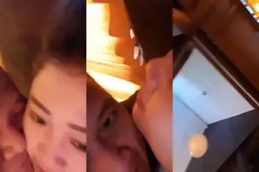 Gadis Cantik Pasrah Goyang Kasur Bareng Om poster